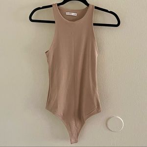 Solid Beige Bodysuit
